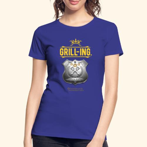 Grill-Ing. Spruch fürs Grillieren - Frauen Premium Bio T-Shirt