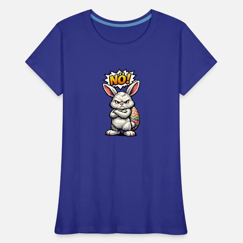 Nope Easter Bunny Easter Women's Premium Organic T-Shirt