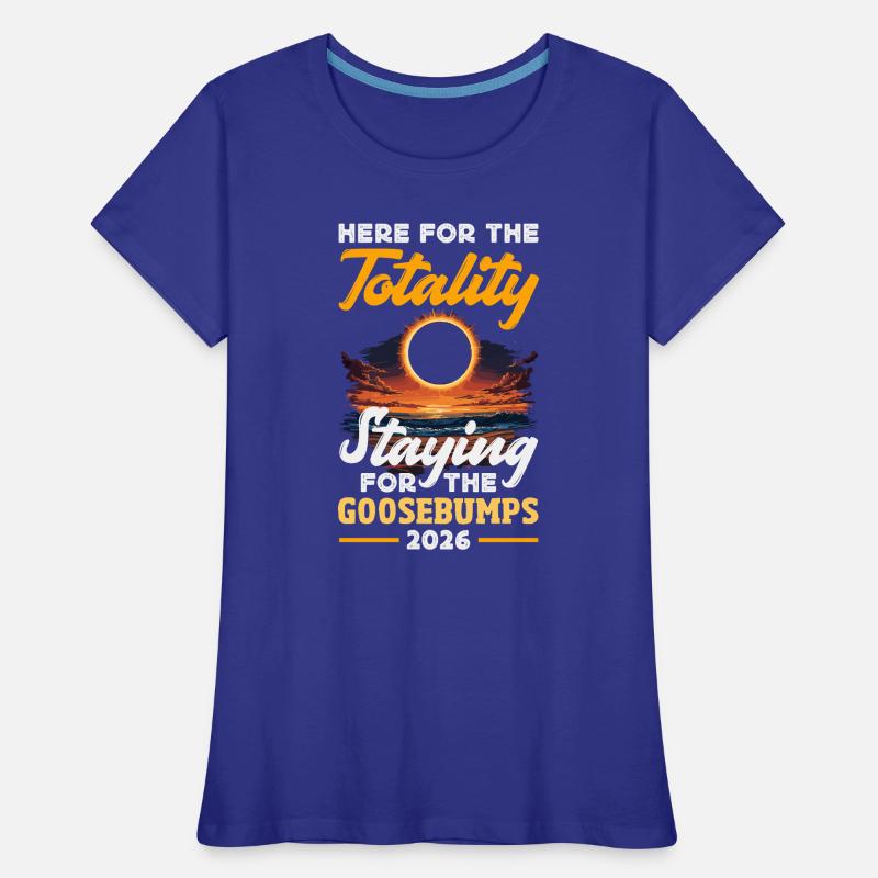 Solar eclipse 2026, August 12 Women's Premium Organic T-Shirt