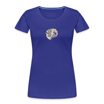 Valentine's Day climbing for men - Women's Premium Organic T-Shirt - royal blue - Front - Mia (176cm)