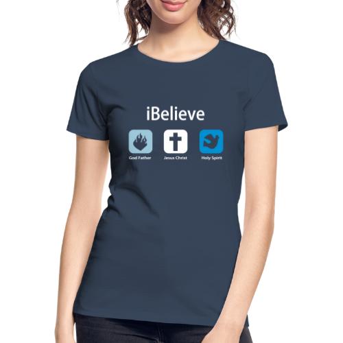 iBelieve - Jesus Shirt (UK) - Frauen Premium Bio T-Shirt