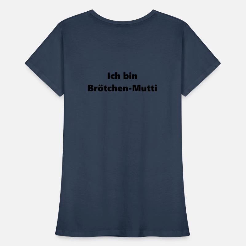 Broetchen-Mutti Pause Schule Mutter Frauen Premium Bio T-Shirt