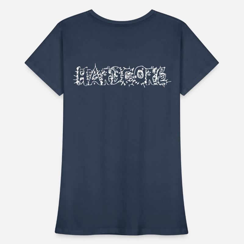 Hardcore Frauen Premium Bio T-Shirt