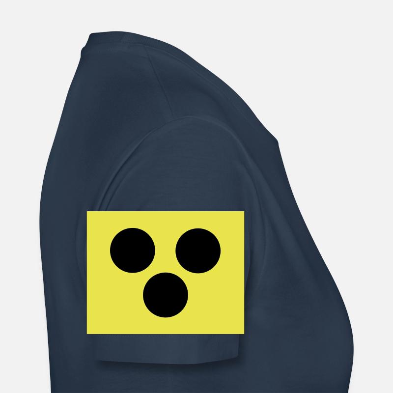 Blindenzeichen Armbinde Blind 2c Frauen Premium Bio T-Shirt