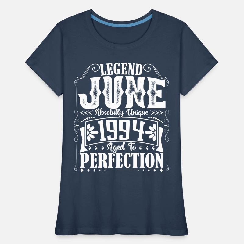 Juni 1994. Geburtstag Juni 1994 Geschenk Juni 1994 Frauen Premium Bio T-Shirt