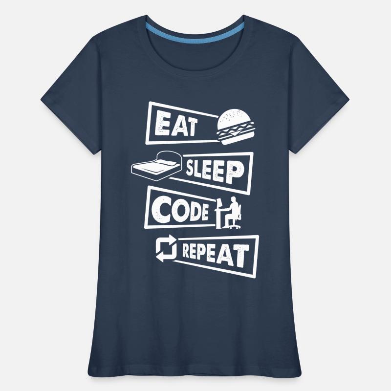 Computer Science IT Developer Nerd Geek Computer Scientist Women's Premium Organic T-Shirt
