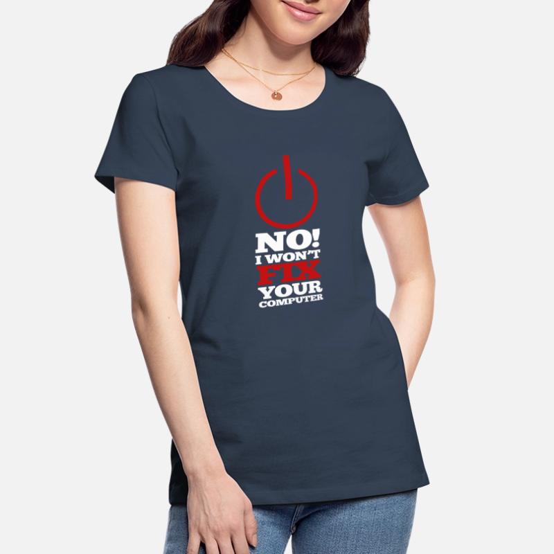 Programme d’ordinateur Code Nerd Script Hacker T-shirt bio Premium Femme