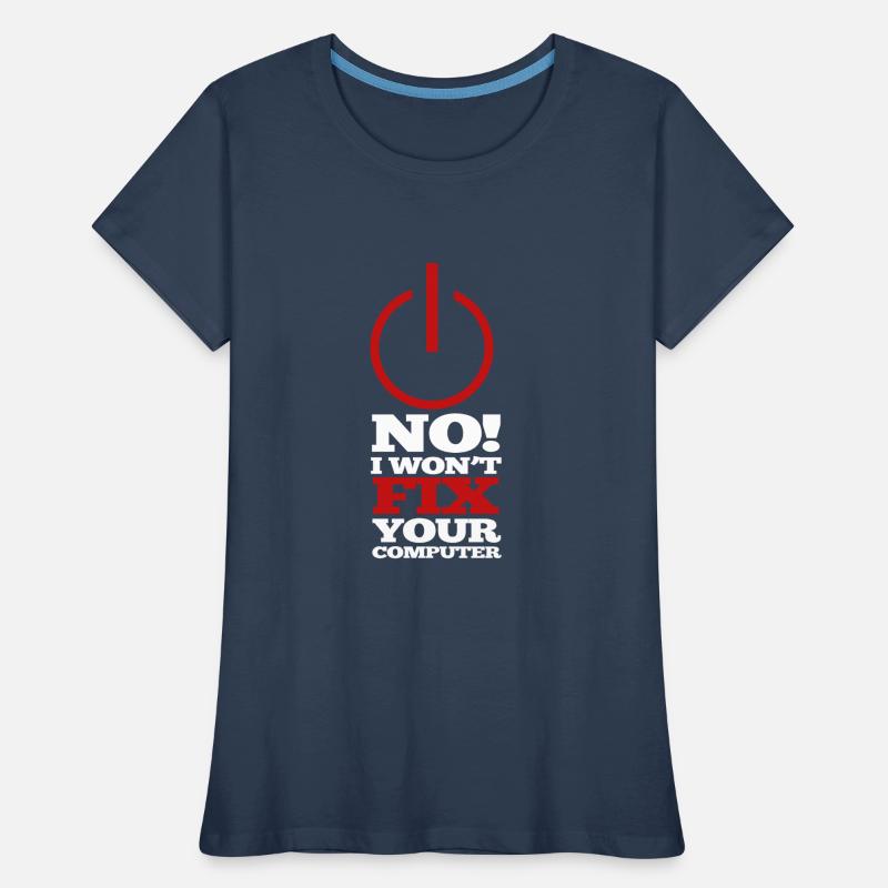 Programme d’ordinateur Code Nerd Script Hacker T-shirt bio Premium Femme