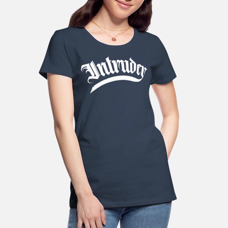 intruder hacker eindringling clan sticker computer Frauen Premium Bio T-Shirt