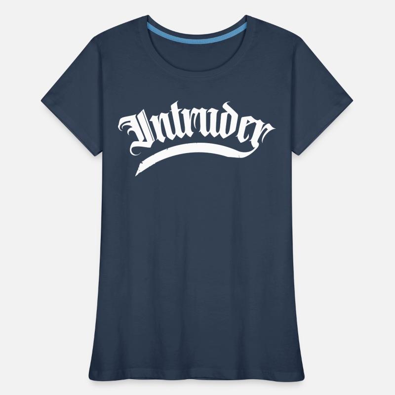 intruder hacker eindringling clan sticker computer Frauen Premium Bio T-Shirt