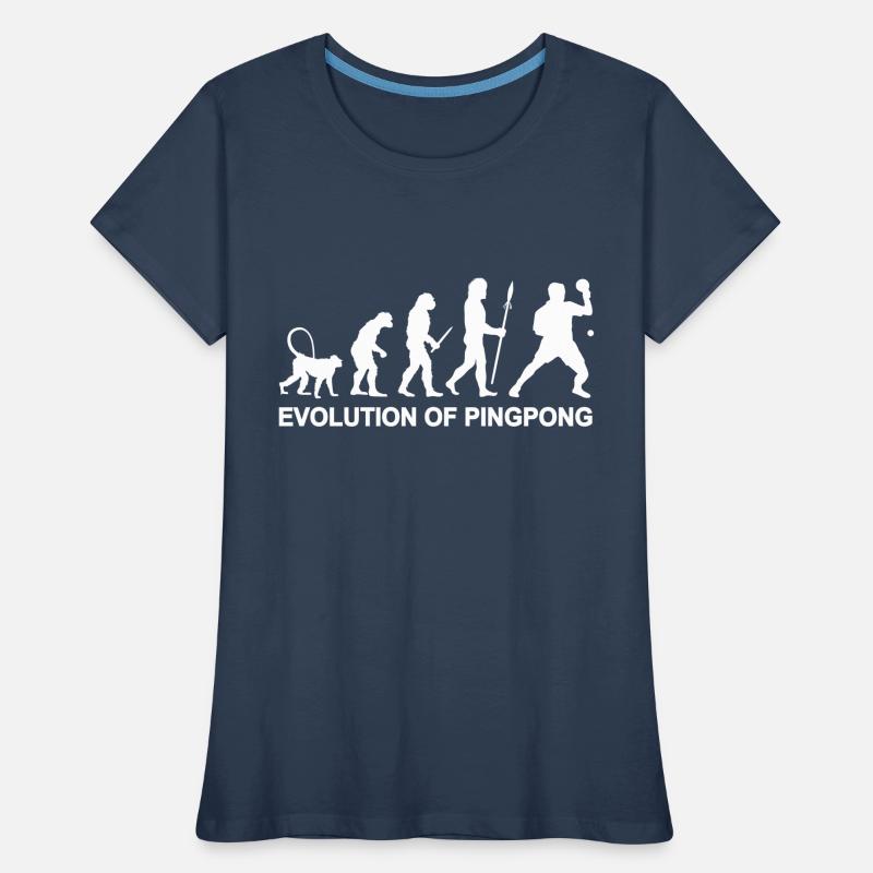 Ping Pong Evolution Women's Premium Organic T-Shirt