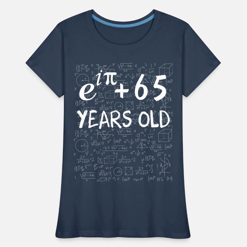 64th Birthday 64 Years Euler Identity Math Gift Women's Premium Organic T-Shirt