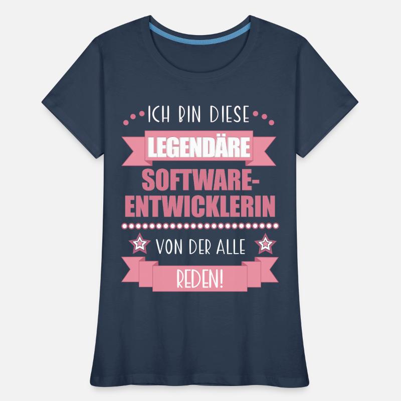 Softwareentwicklerin Codeexpertin süßes Geschenk Frauen Premium Bio T-Shirt