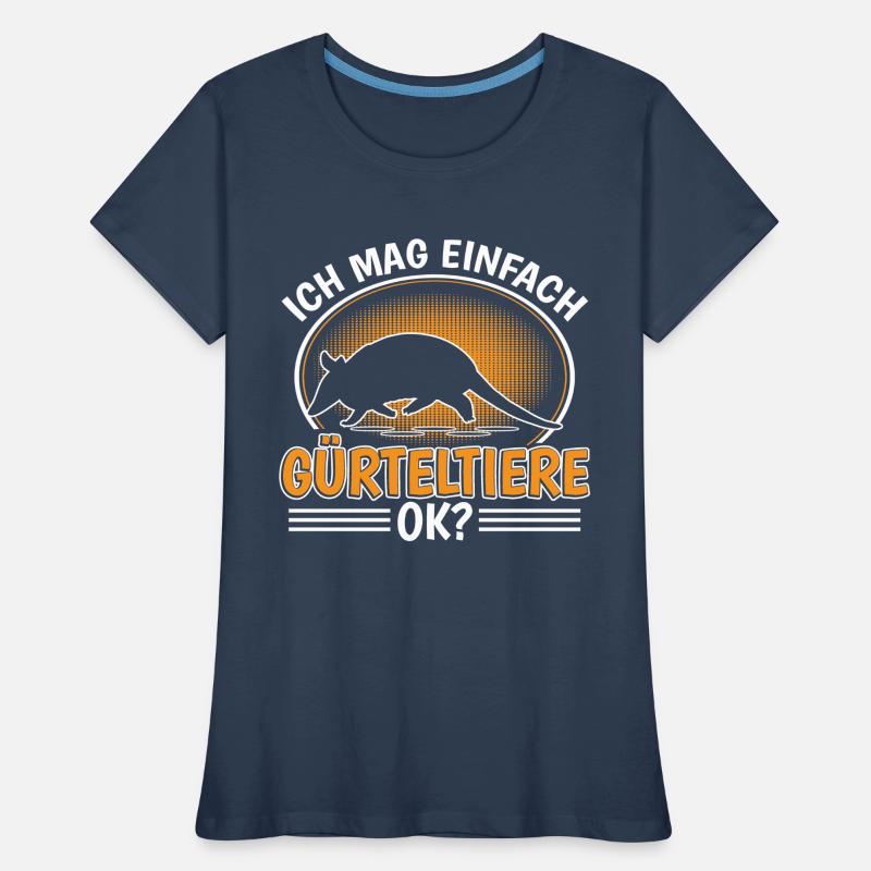 tatou géant Le tatou géant aime le tatou facile T-shirt bio Premium Femme