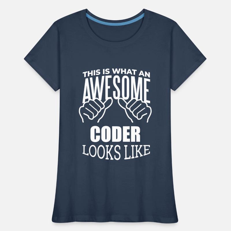 Coder Women's Premium Organic T-Shirt