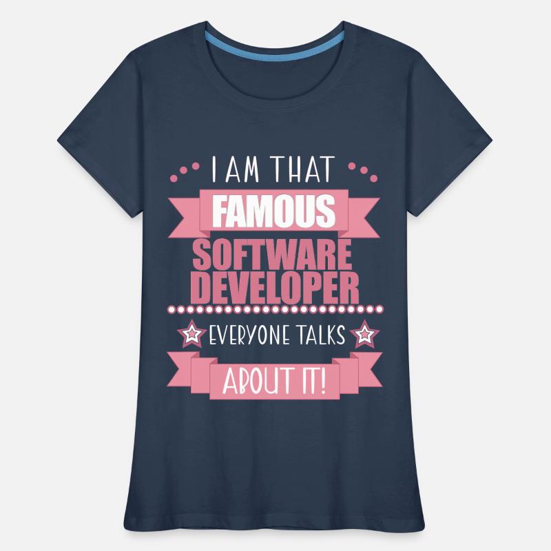 Software Developer Profession Ladies Gift Women's Premium Organic T-Shirt