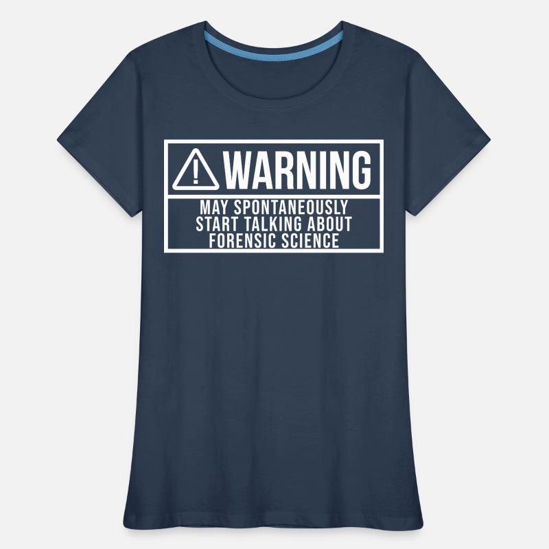 Forensic Science Women's Premium Organic T-Shirt