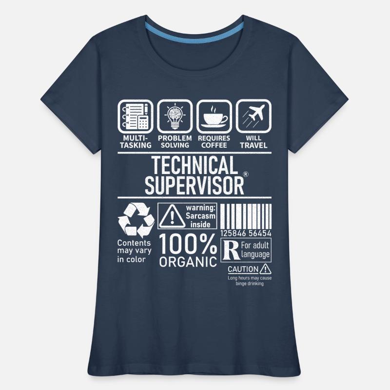 Technical Supervisor multi tasking problem solving Frauen Premium Bio T-Shirt