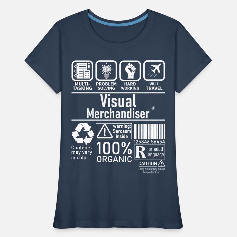 Visual Merchandiser résolution de problèmes multitâches T-shirt bio Premium Femme