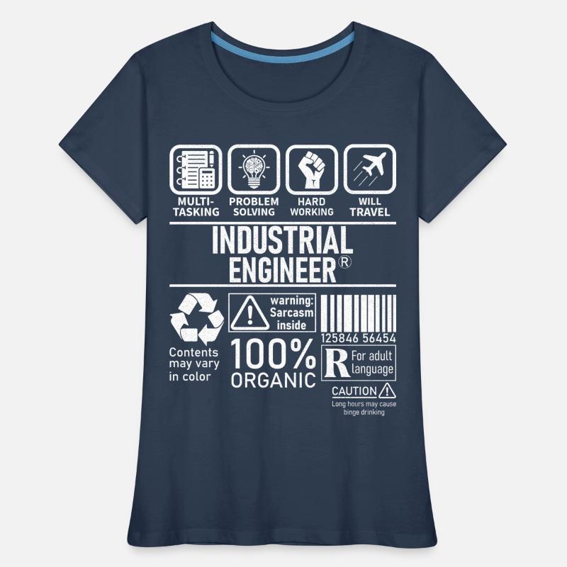 Industrial Engineer multi tasking problem solving Women's Premium Organic T-Shirt