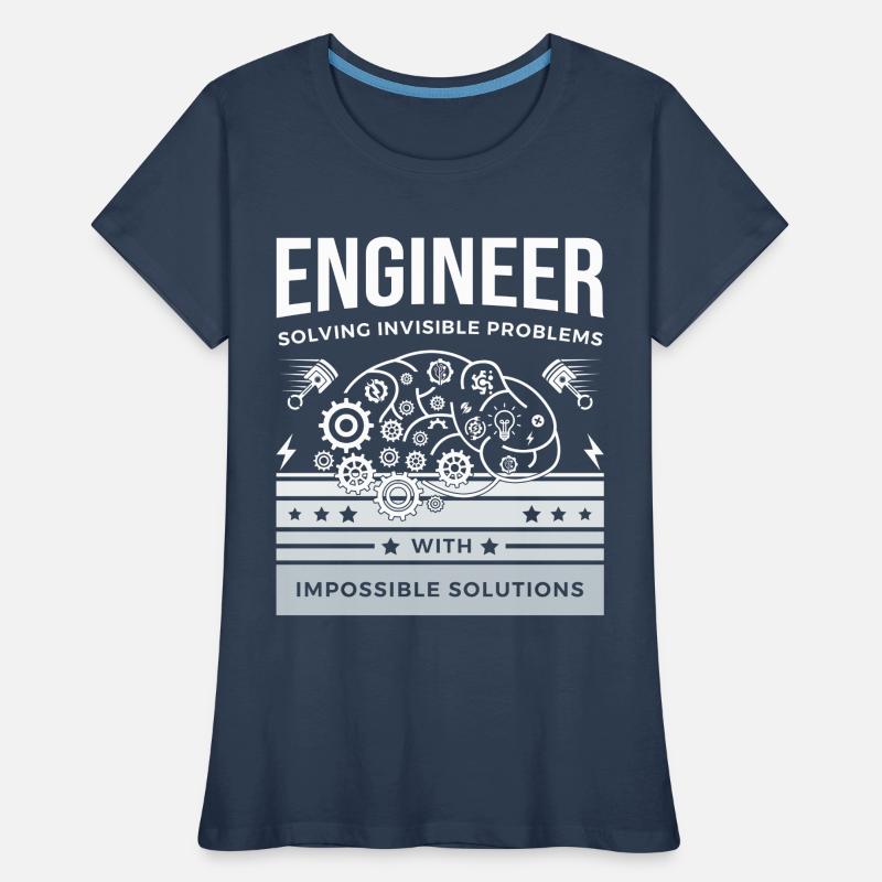 ENGINEER – Solving Invisible Problems T-Shirt Women's Premium Organic T-Shirt