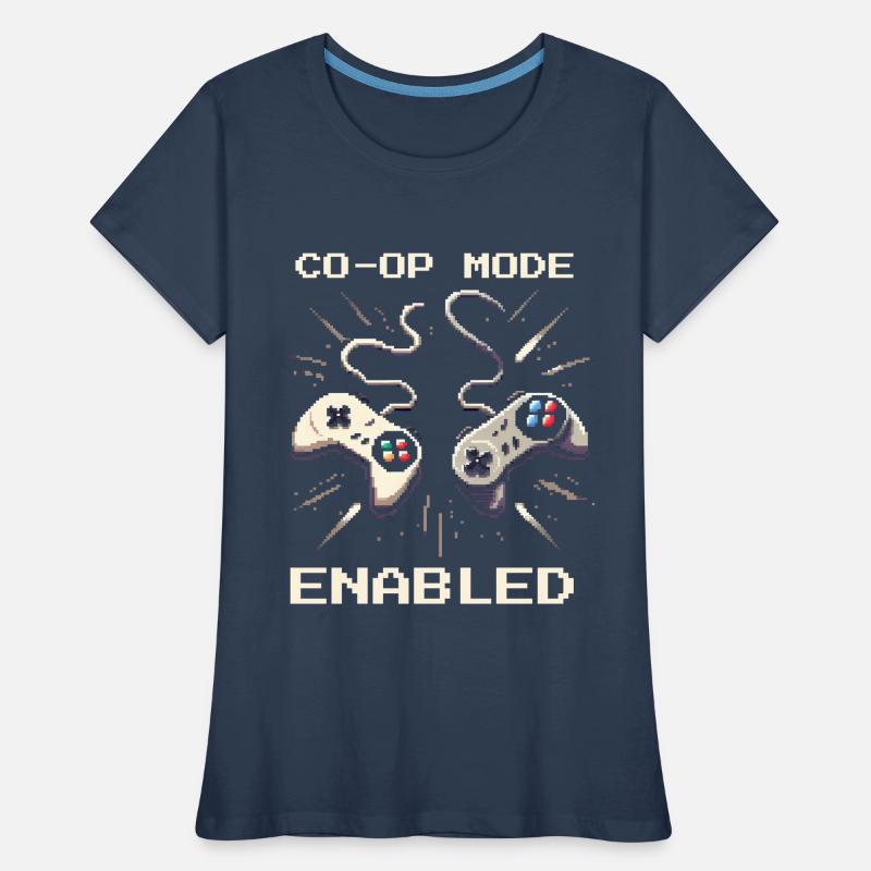 Co-Op Mode Active | Teamwork Social Work Women's Premium Organic T-Shirt