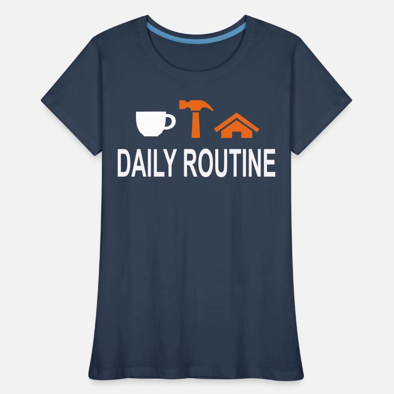 Daily Routine, Daily Routine, Work Can Wait Women's Premium Organic T-Shirt