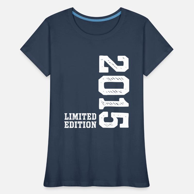 11e anniversaire 2015 Édition limitée garçons filles T-shirt bio Premium Femme