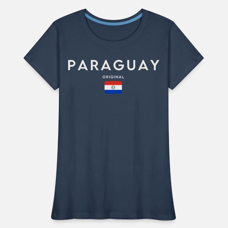 Paraguayan flag, Paraguayan pride Women's Premium Organic T-Shirt