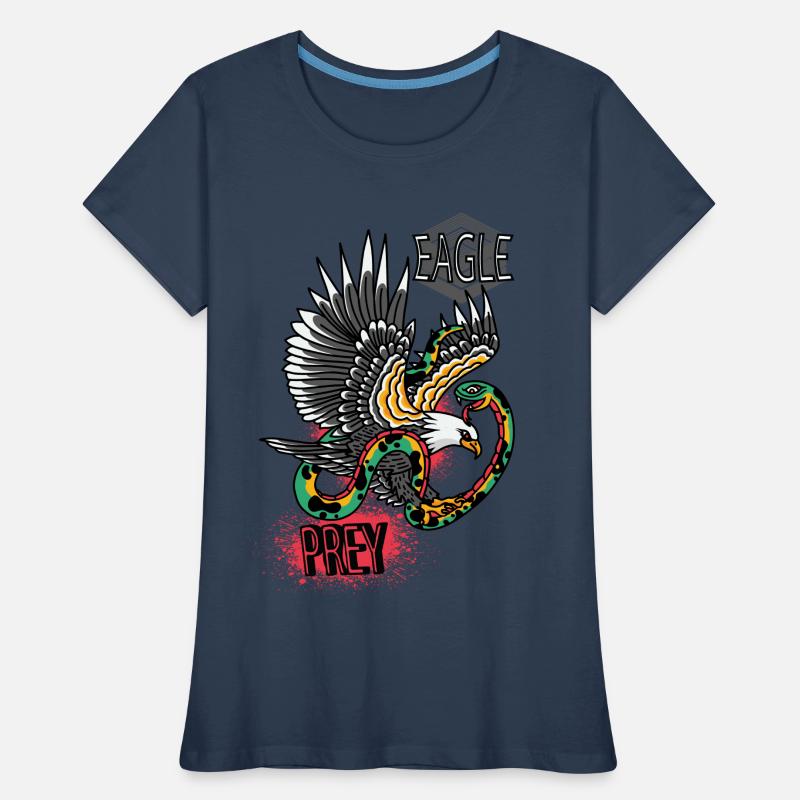 Falcon Sharp objects Falconry Eagle Goshawk Falk Women's Premium Organic T-Shirt