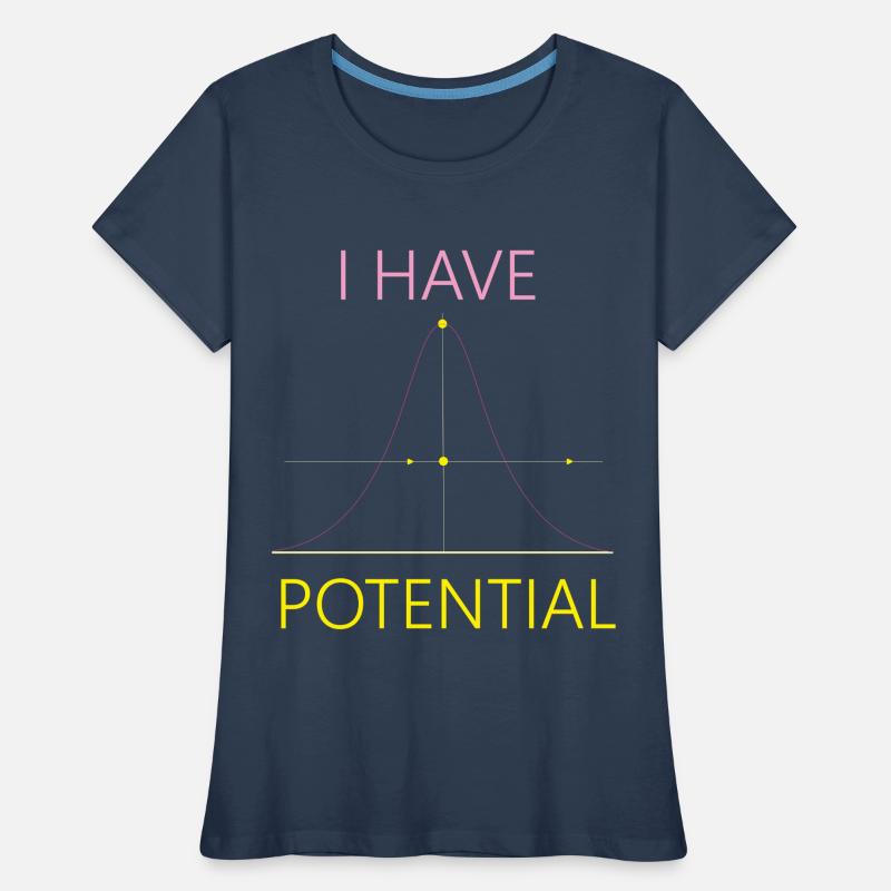 Future Physicist Science Nerd I Women's Premium Organic T-Shirt