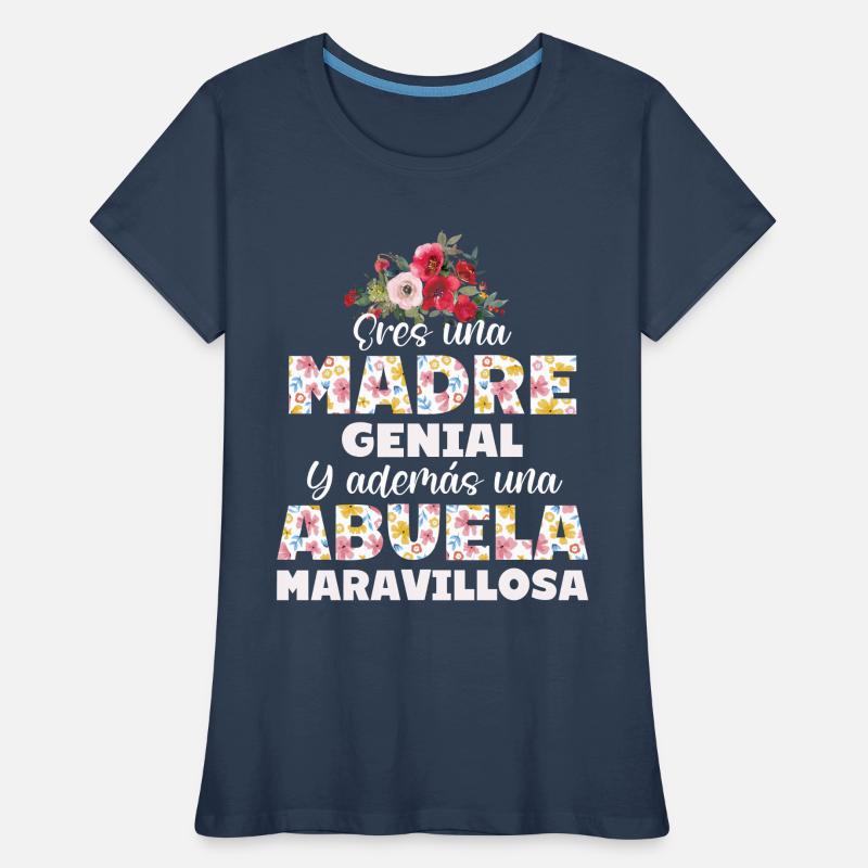 Du bist eine großartige Mutter und eine wunderbare Großmutter Frauen Premium Bio T-Shirt