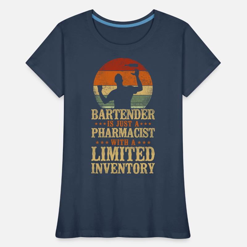 Bartender Mixologist Bartender Is Women's Premium Organic T-Shirt