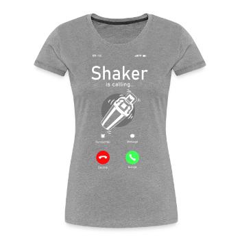 Bartender Mixologist Phone Display - Frauen Premium Bio T-Shirt - Navy - Vorne - Mia (176cm)
