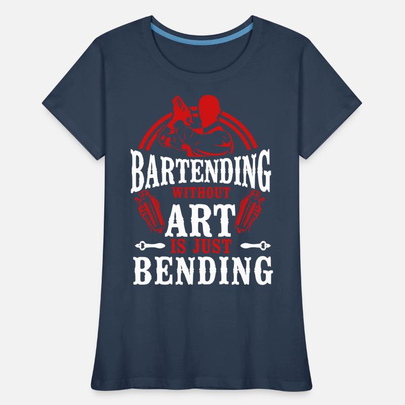 Bartender Mixologist Bartending Women's Premium Organic T-Shirt