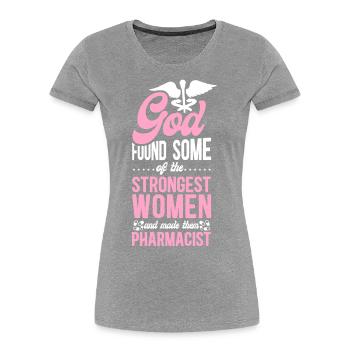 Pharmacy Tech Technician - Frauen Premium Bio T-Shirt - Navy - Vorne - Mia (176cm)