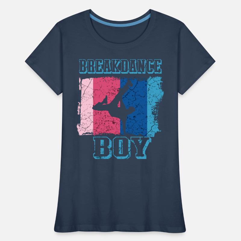 Breakdance Junge Breakdancer BBoy Frauen Premium Bio T-Shirt