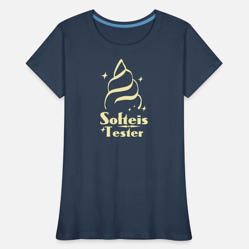 Softeis Tester Frauen Premium Bio T-Shirt