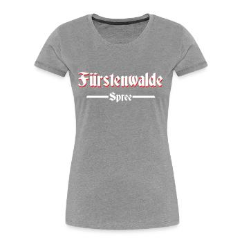 Fürstenwalde Spree - Frauen Premium Bio T-Shirt -  - Vorne - Mia (176cm)