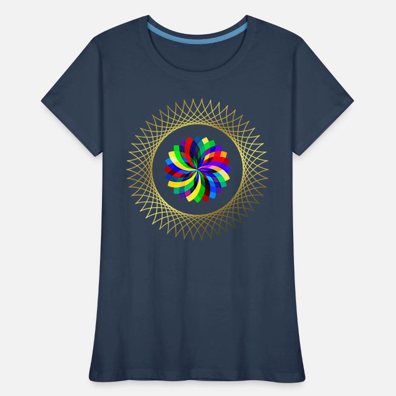 Graphic - graphic pattern - geometric pattern Women's Premium Organic T-Shirt