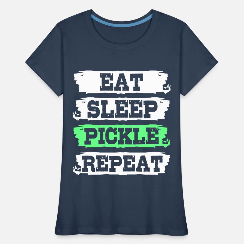 Cornichon Concombre Concombre T-shirt bio Premium Femme