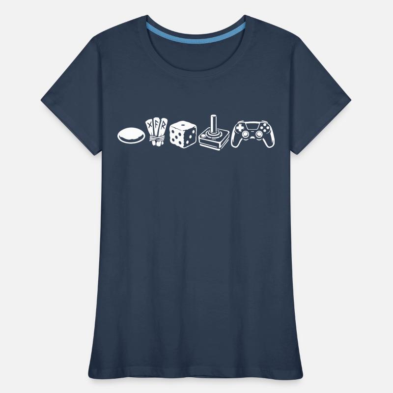 Controller Evolution | Gamers Women's Premium Organic T-Shirt