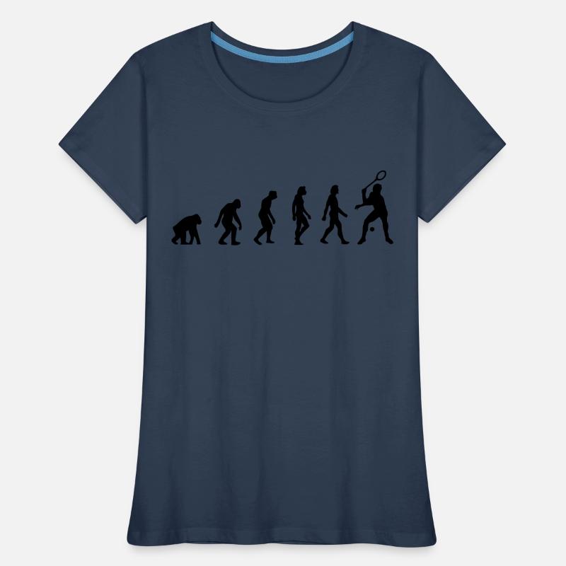 L évolution de squash T-shirt bio Premium Femme