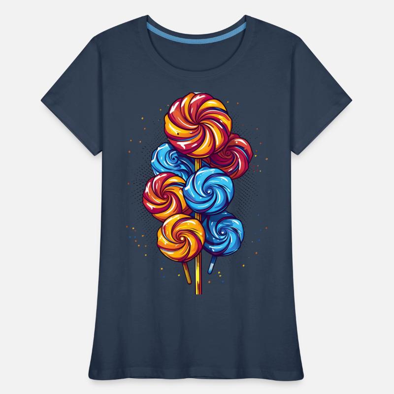 Lutscher oder Lollis Frauen Premium Bio T-Shirt