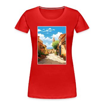 Tarragona Spanien Vintage Reiseposter WPA Souvenir - Frauen Premium Bio T-Shirt - Navy - Vorne - Mia (176cm)