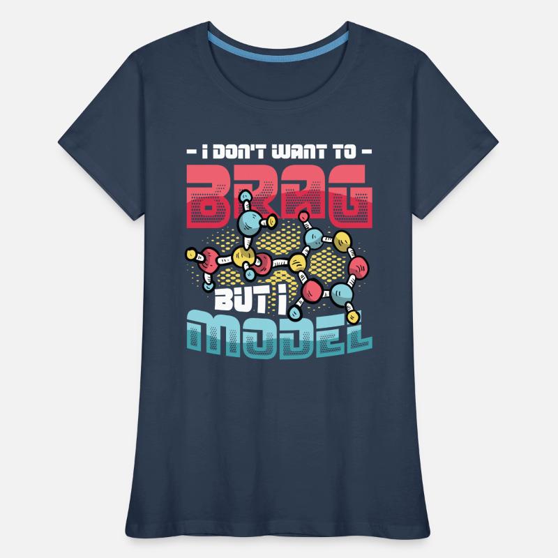 Physical Modeling Funny Physics Lovers Women's Premium Organic T-Shirt