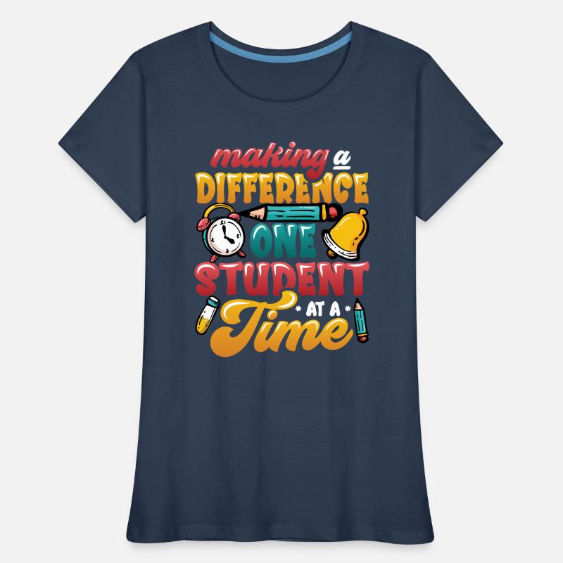 Making a difference Women's Premium Organic T-Shirt