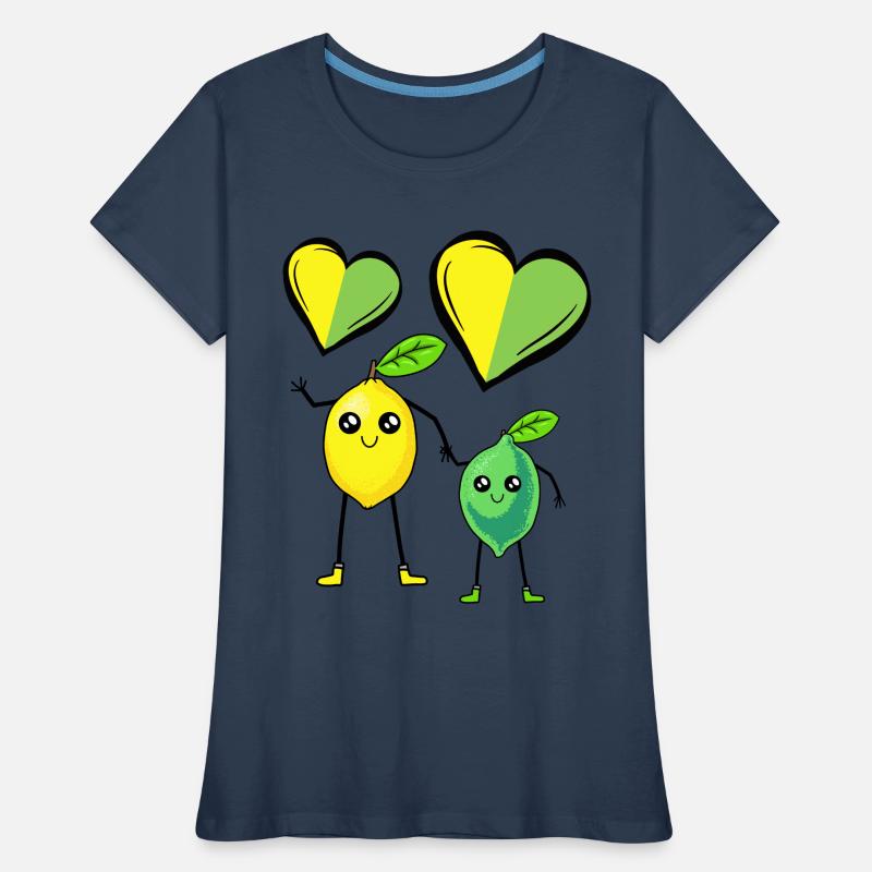 Lemon, Lemon, Fruit, Fruit, Fruit, Lemon Women's Premium Organic T-Shirt
