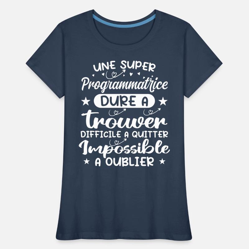 A Super Programmer - Programmer Gift Women's Premium Organic T-Shirt