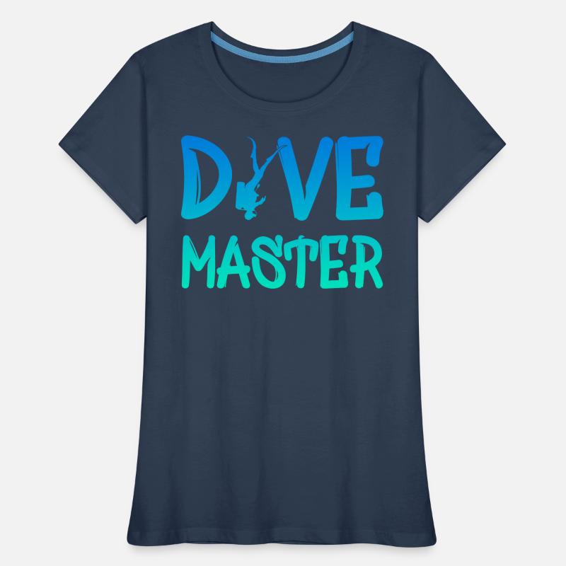 Dive Master Frauen Premium Bio T-Shirt